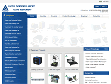 Tablet Screenshot of hksolder.com